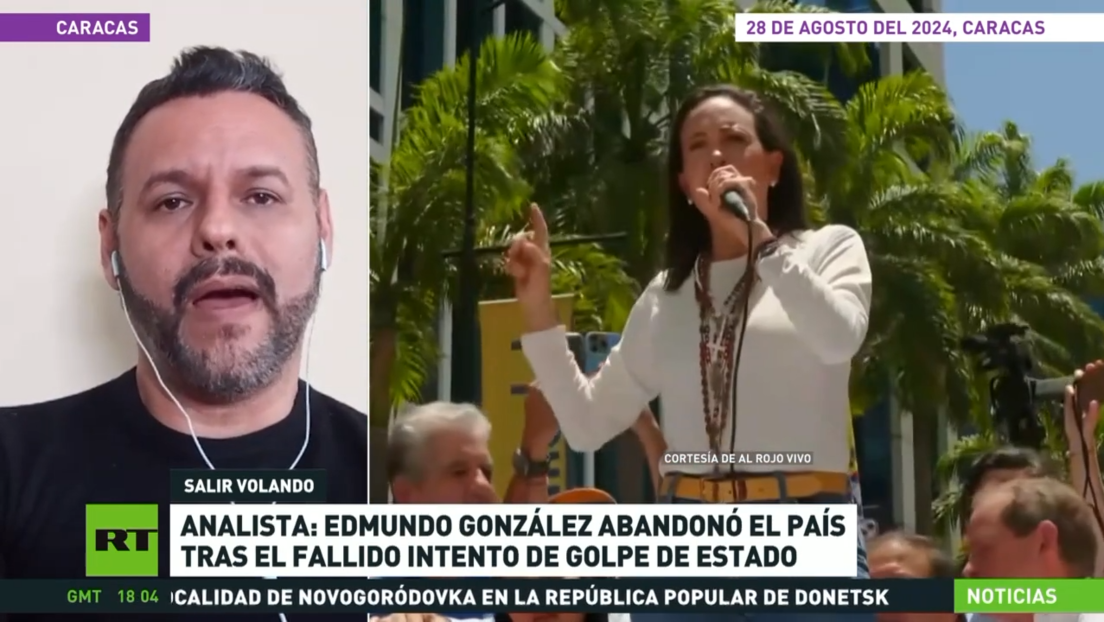 Analista: Edmundo González abandonó Venezuela tras el fallido intento de golpe de Estado