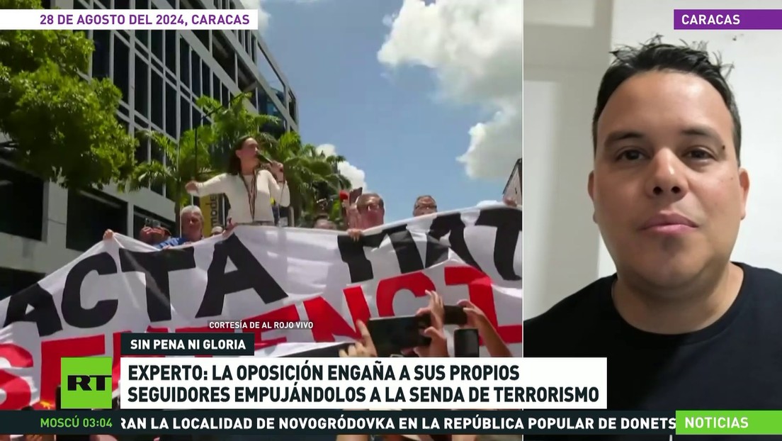 Experto: La oposición engaña a sus propios seguidores empujándolos a la senda del terrorismo