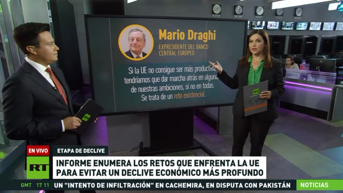 Ex primer ministro de Italia afirma que la UE afronta un "reto existencial"