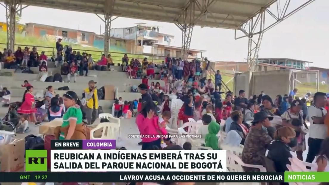 Reubican a indígenas Emberá tras su salida del parque nacional de Bogotá