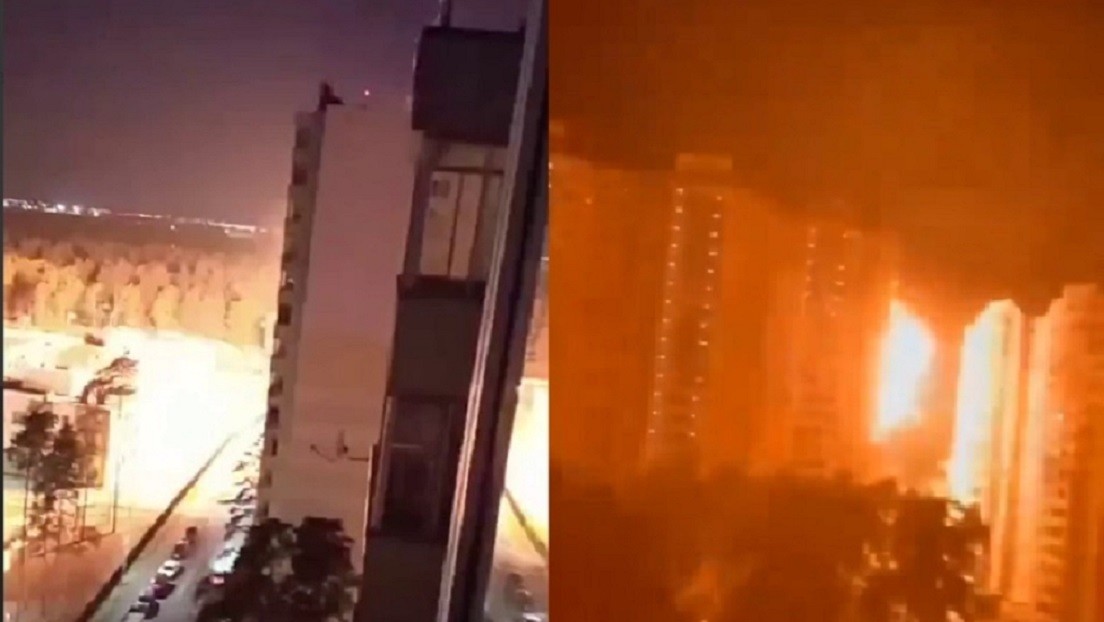 VIDEOS: Momento del impacto de un dron ucraniano contra un edificio cerca de Moscú