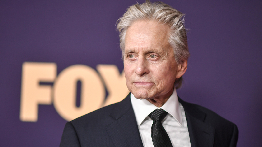 El actor estadounidense Michael Douglas visita Kiev