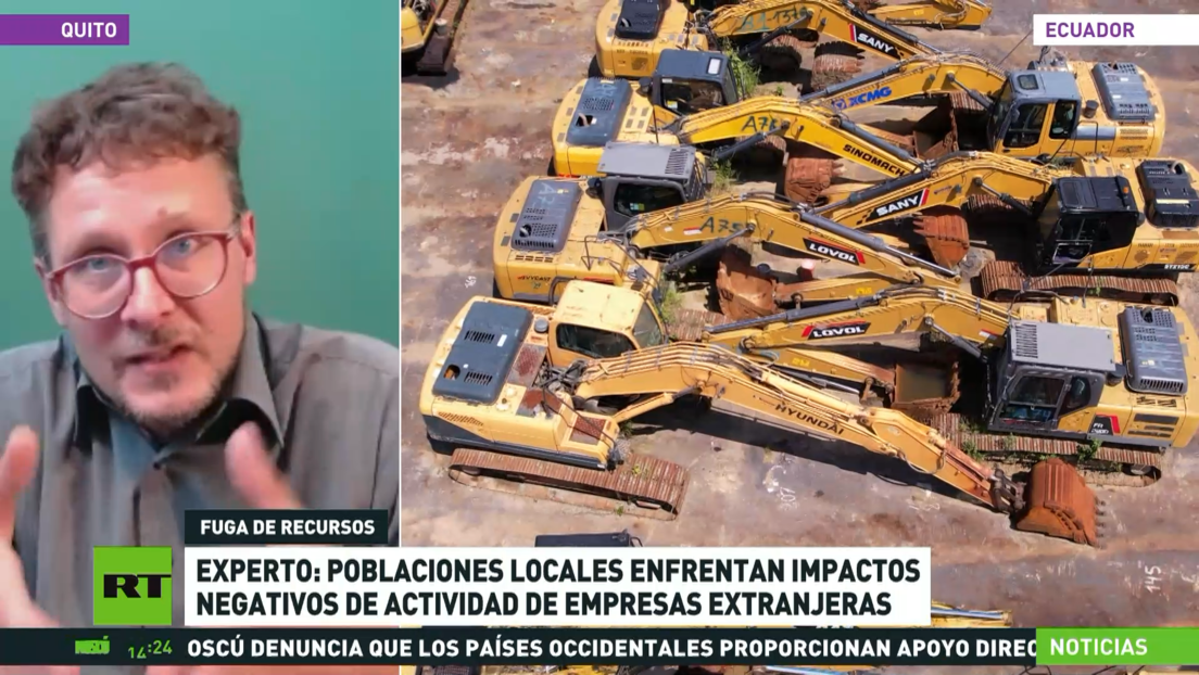 Experto: Ecuatorianos podrían enfrentar impactos negativos de actividad de empresas extranjeras