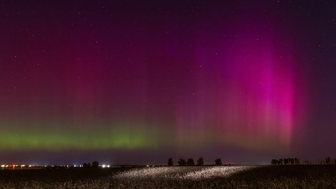 FOTOS: Auroras boreales brillan en los cielos de Rusia