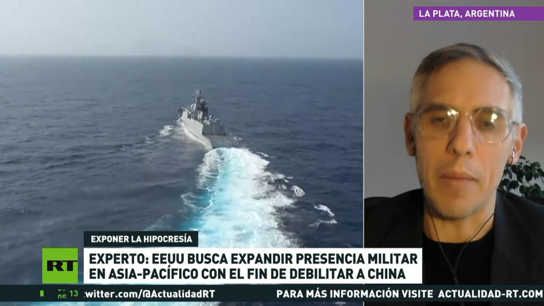 Experto: EE.UU. expande su presencia militar en Asia-Pacífico para debilitar a China