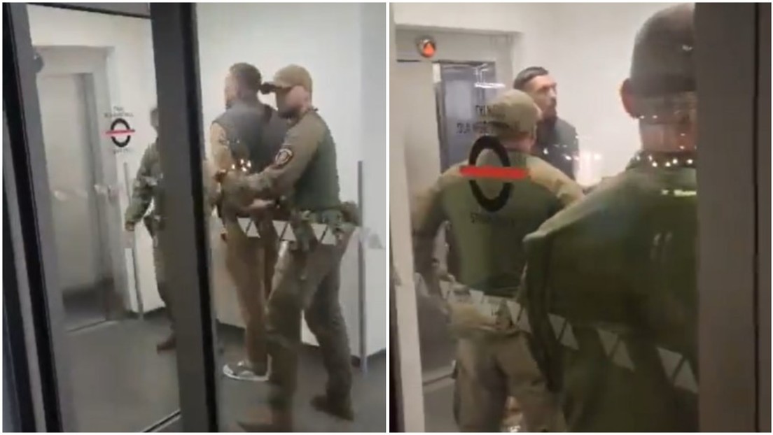 Aparece un video de la detención del boxeador ucraniano Alexánder Úsik en Polonia