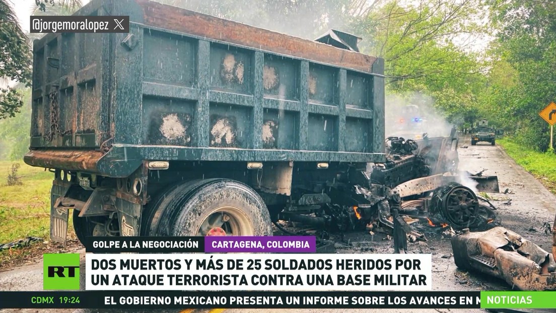 Petro afirma que el ataque terrorista del ELN cierra prácticamente el proceso de paz en Colombia