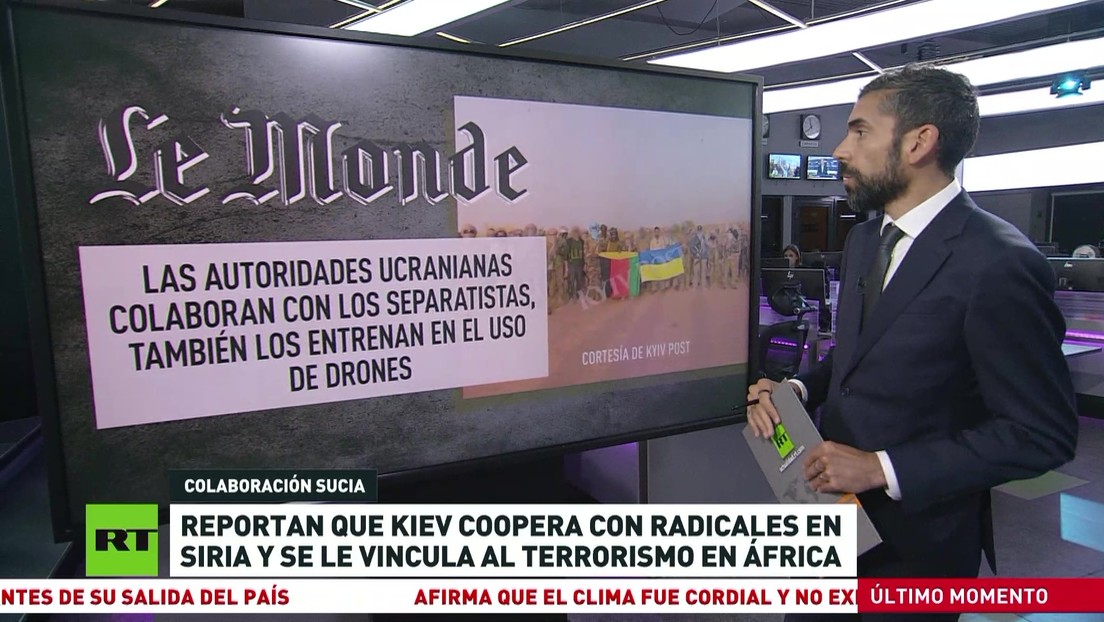 Reportan que Ucrania coopera con radicales en Siria y con terroristas en África