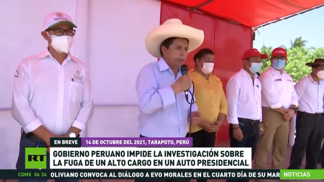 Gobierno peruano impide la investigación sobre la fuga de un alto cargo en un auto presidencial