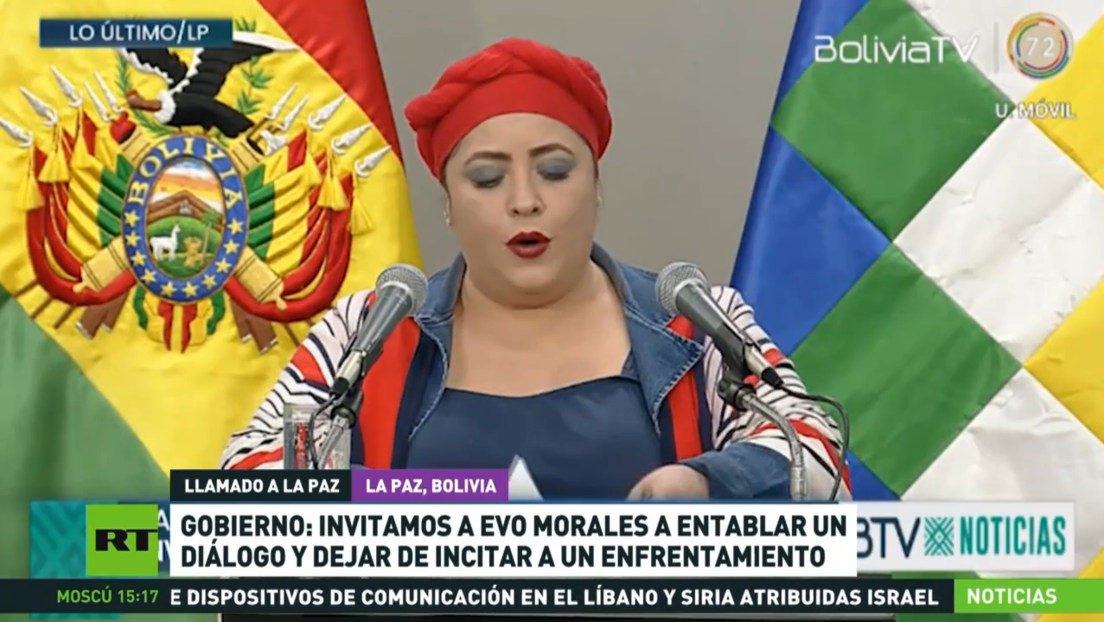 Gobierno boliviano: Invitamos a Evo Morales a entablar un diálogo y dejar de incitar a un enfrentamiento