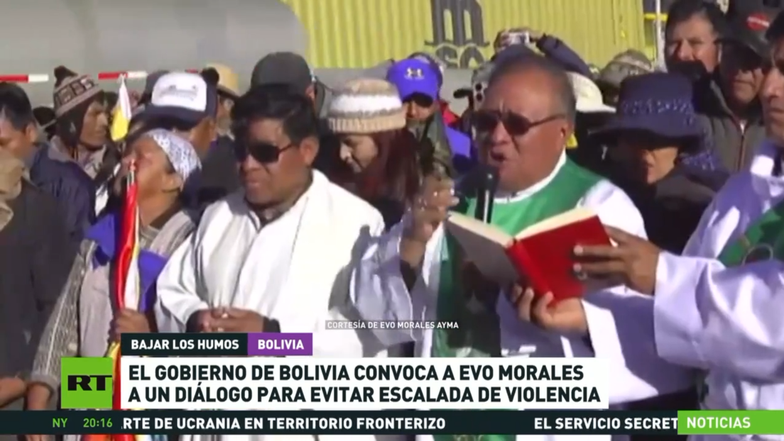 Evo Morales hace caso omiso a la invitación del Gobierno a un diálogo