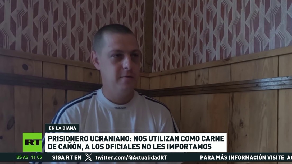 Prisionero ucraniano: Ucrania nos utiliza como carne de cañón