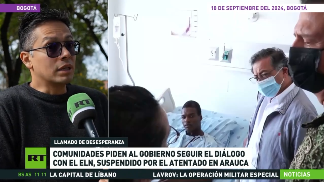 Comunidades piden al Gobierno colombiano seguir el diálogo con el ELN, suspendido por el atentado en Arauca