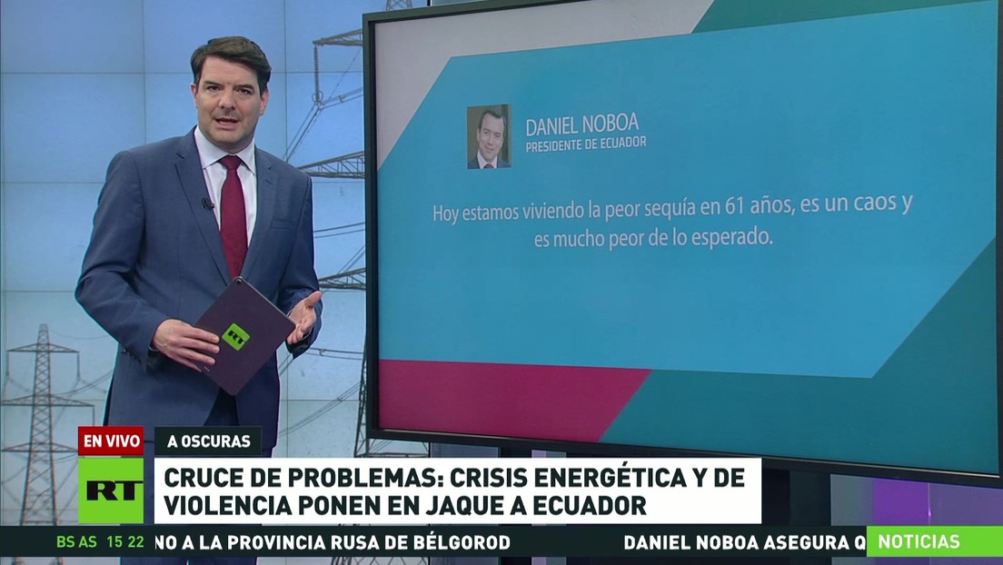 Crisis energética y de violencia pone en jaque a Ecuador - RT