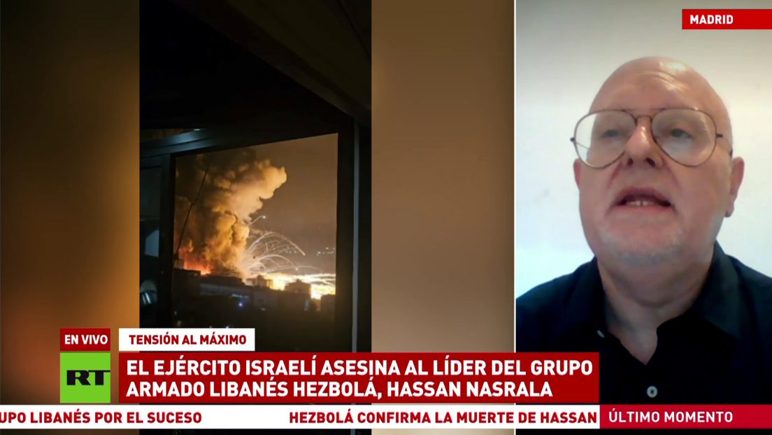 Experto: Los ataques de Israel contra Beirut son de carácter "terrorista"