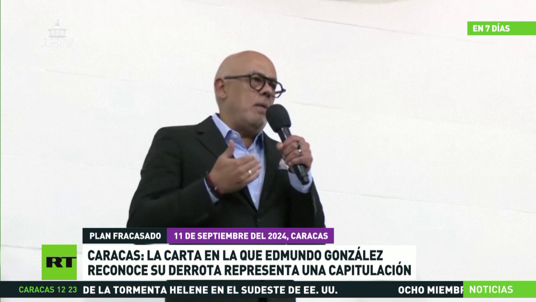 Caracas: La carta en la que Edmundo González reconoce su derrota representa una capitulación