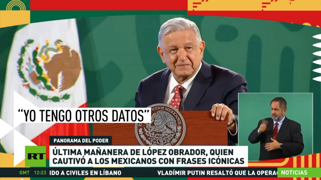 Última mañanera de López Obrador, quien cautivó a los mexicanos con frases icónicas