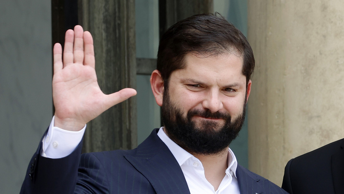 El presidente de Chile, Gabriel Boric