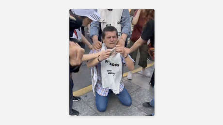 La Justicia de Argentina investiga la represión policial con gas pimienta a una niña-idesotv-noticias-ica Captura de pantalla