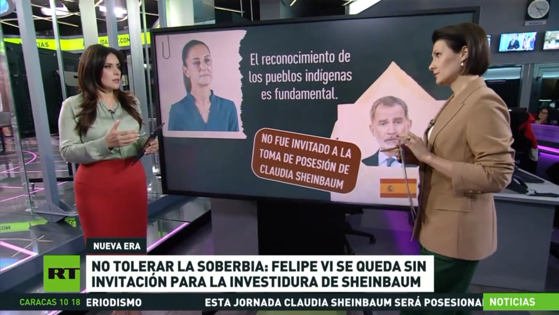 Felipe VI no fue invitado a la investidura de Sheinbaum