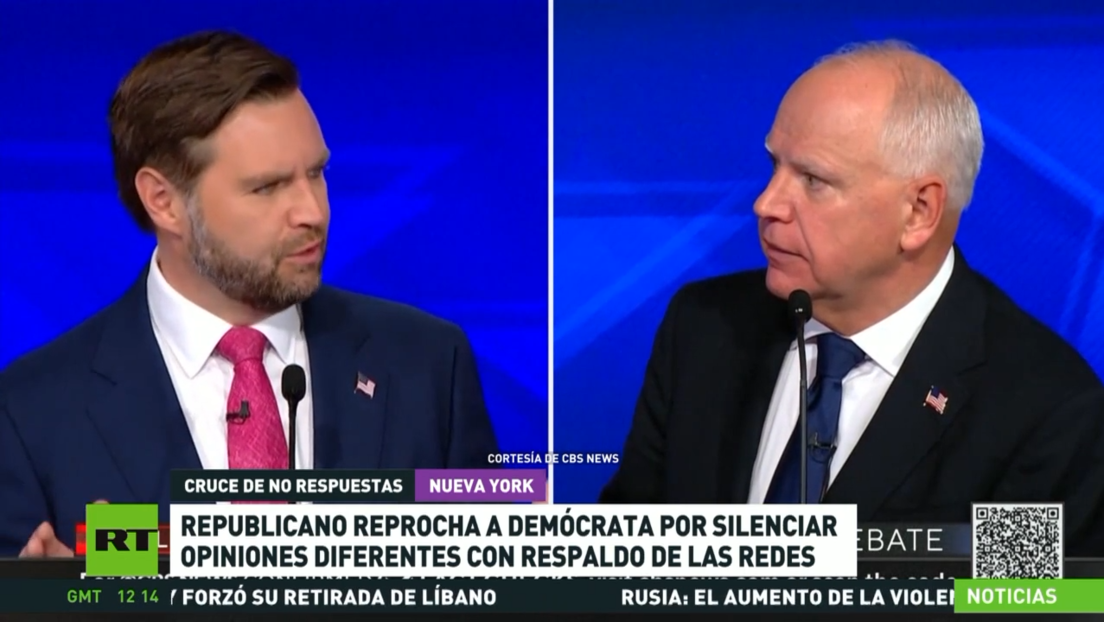 Debate de Walz y Vance: sin lugar para Ucrania y con fuerte preocupación por censura y migración