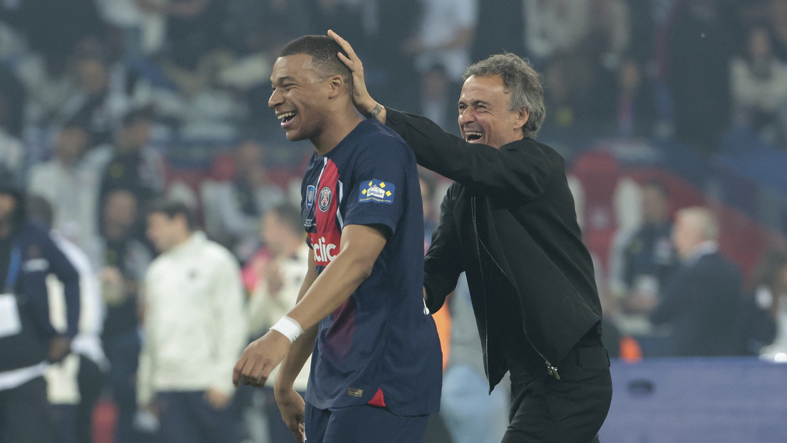 El tenso discurso de Luis Enrique a Mbappé antes de que se vaya del PSG