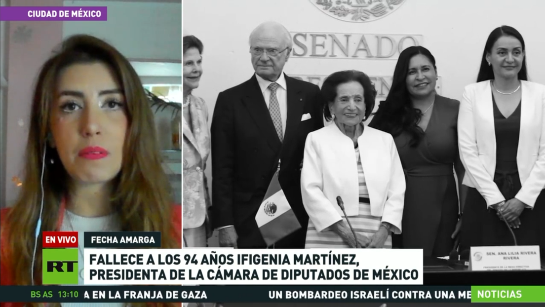 Fallece a los 94 años Ifigenia Martínez, presidenta de la Cámara de Diputados de México