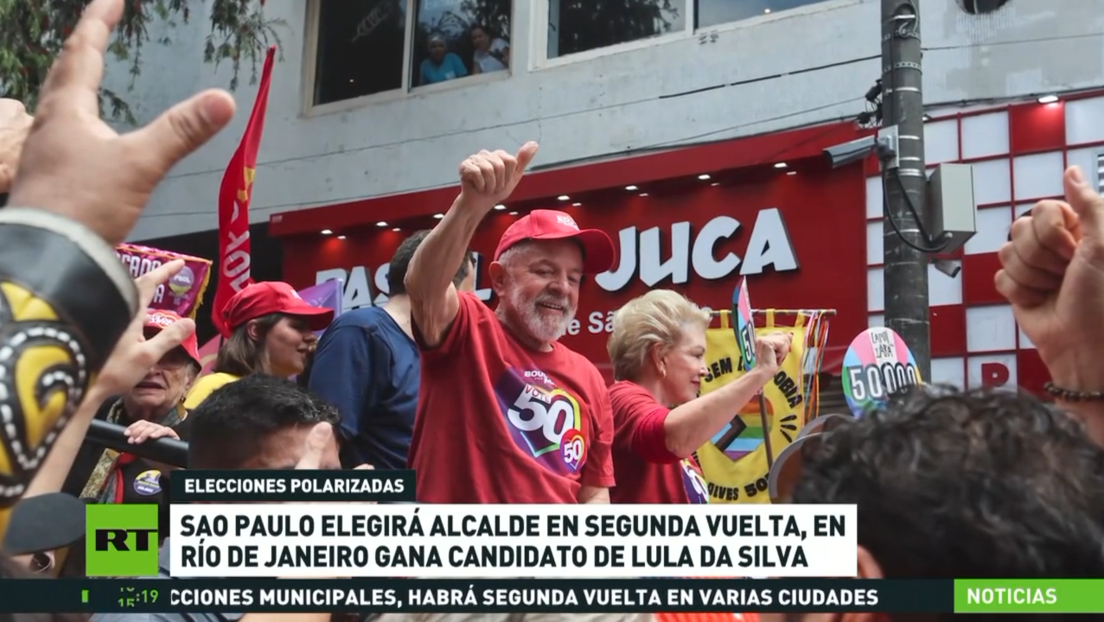 Sao Paulo elegirá alcalde en segunda vuelta, en Río de Janeiro gana candidato de Lula da Silva