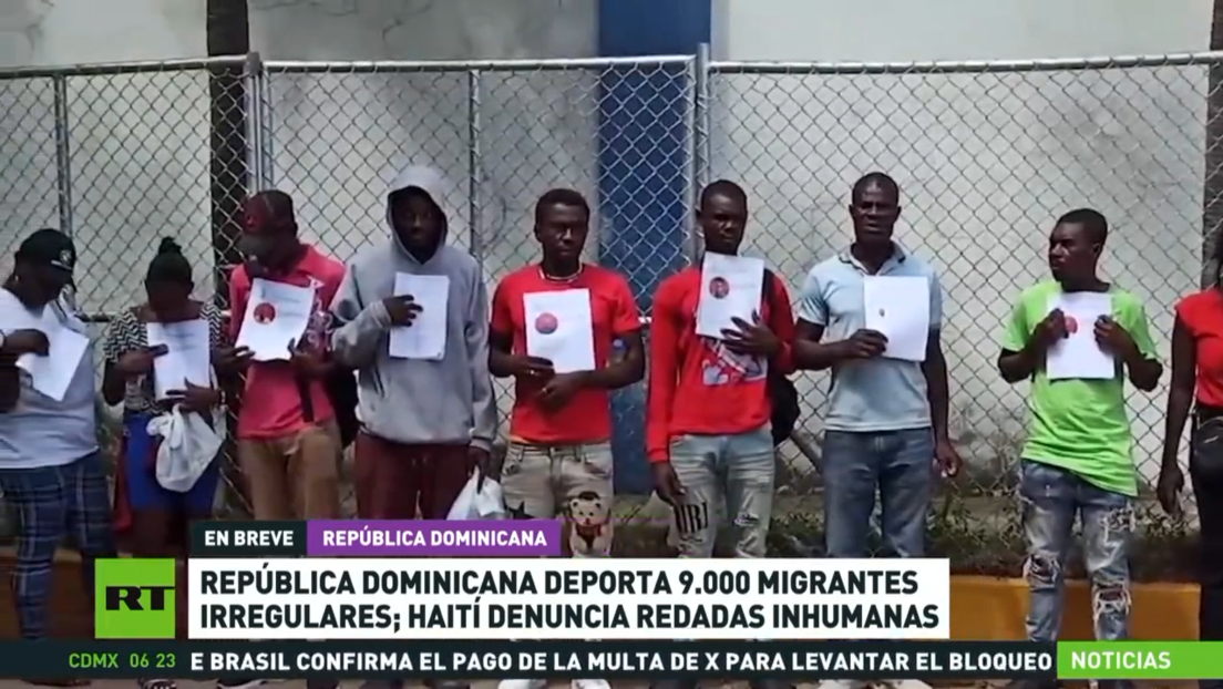 Haití denuncia redadas inhumanas luego de que República Dominicana deportara a 9.000 migrantes