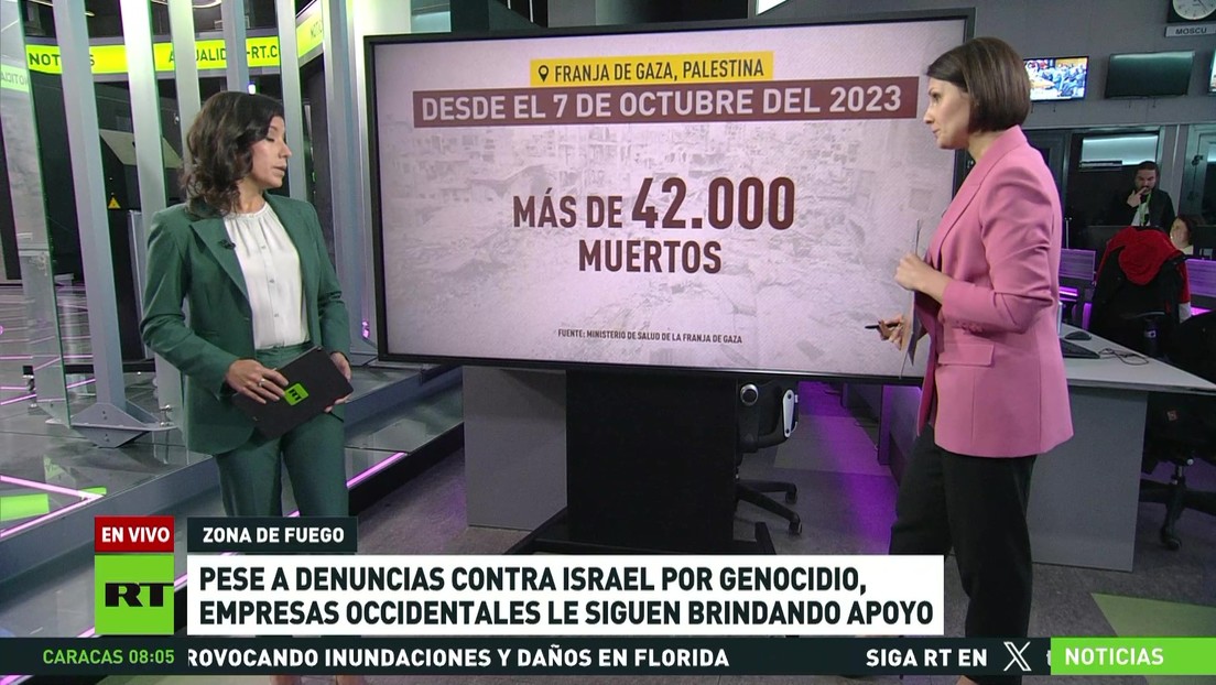 Pese a denuncias contra Israel por genocidio, empresas occidentales le siguen brindando apoyo