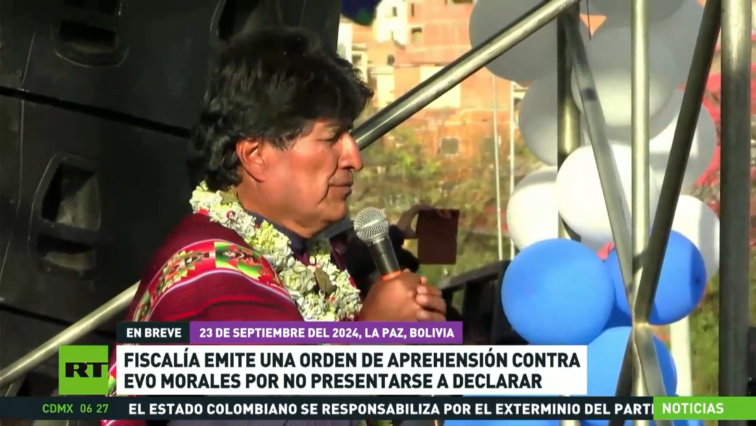 La Fiscalía boliviana emite una orden de aprehensión contra Evo Morales por no presentarse a declarar