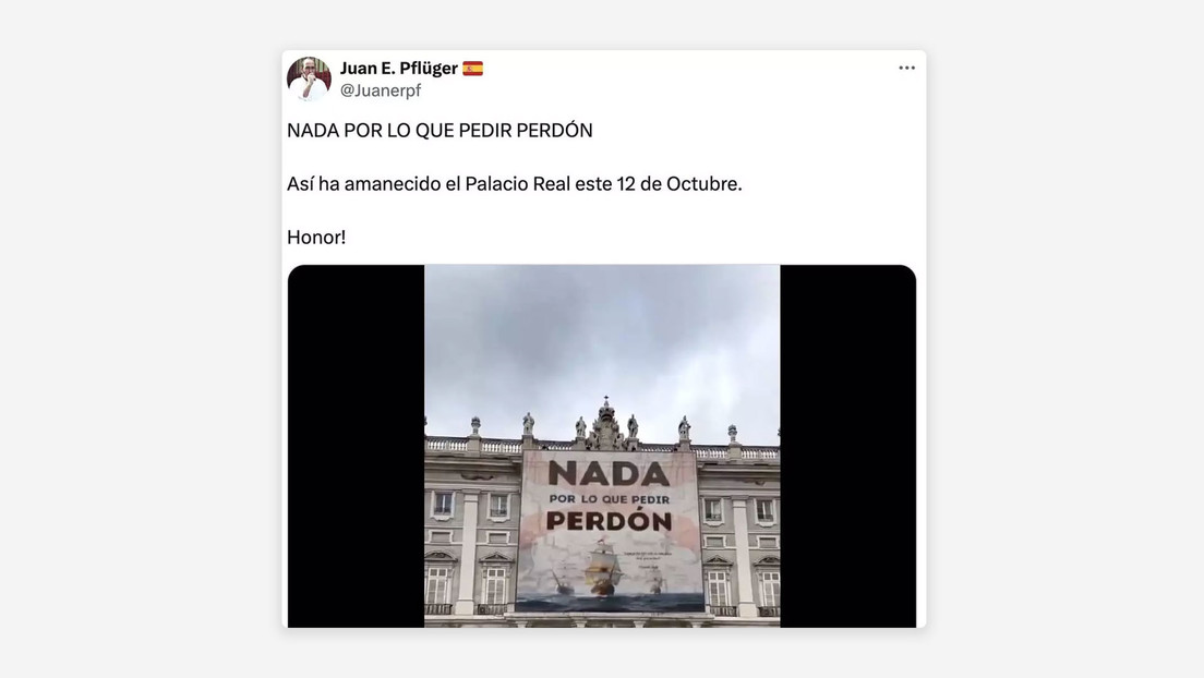 "Nada por lo que pedir perdón": La ultraderecha defiende la conquista española con un bulo