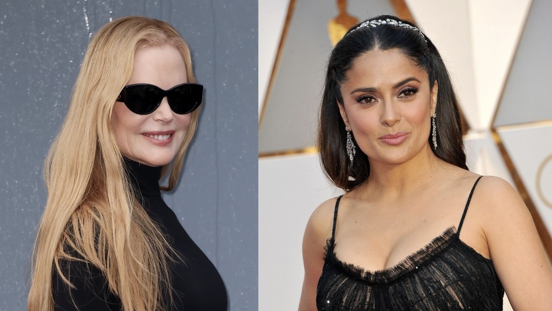 Un lector de labios revela qué pasó entre Nicole Kidman y Salma Hayek en un viral video