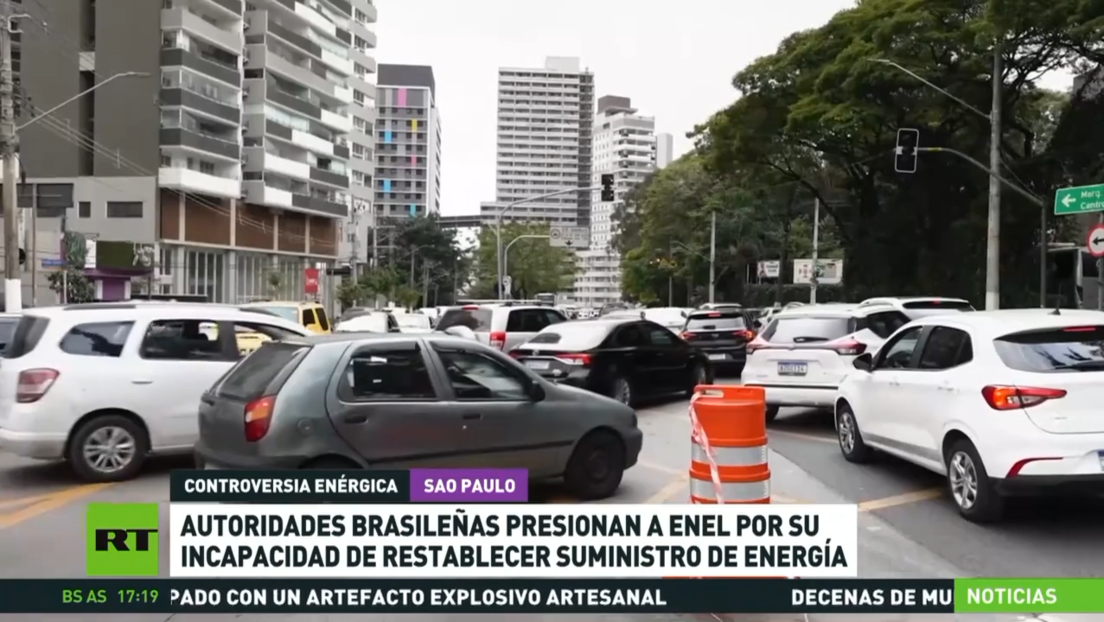 Autoridades brasileñas presionan a Enel por su incapacidad de restablecer el suministro de energía