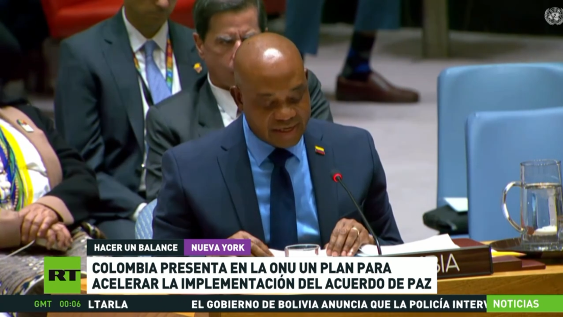 Colombia presenta en la ONU un plan para acelerar la implementación del acuerdo de paz