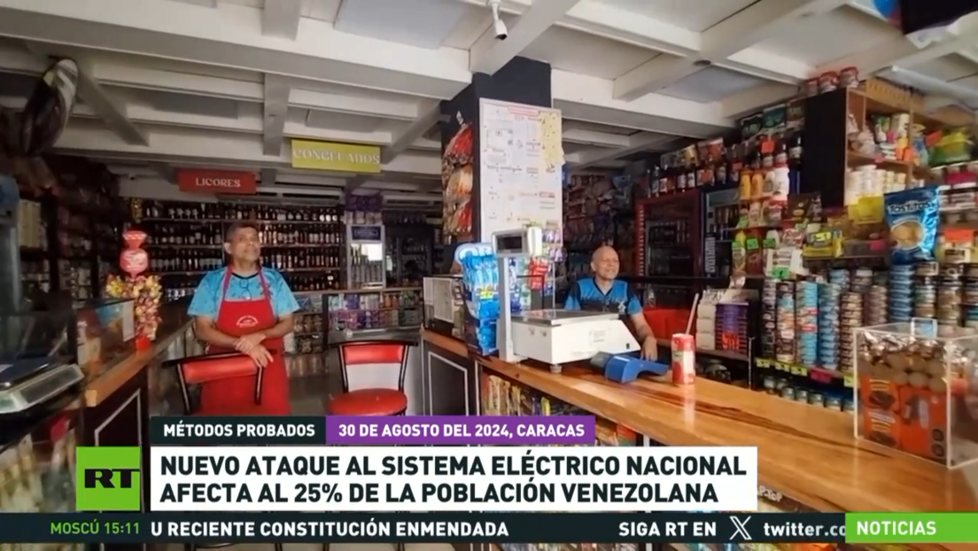 Nuevo ataque al sistema eléctrico nacional afecta al 25 % de la población venezolana