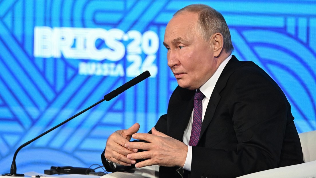 Putin: "El BRICS no está dirigido contra nadie"