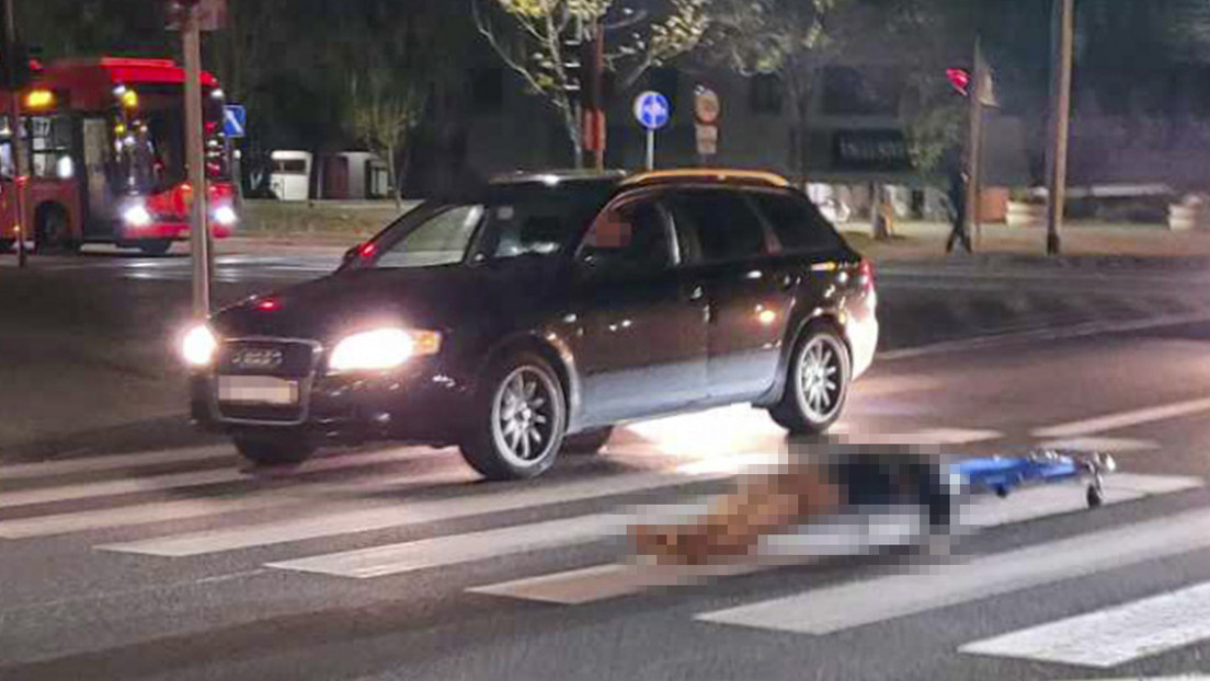 Cae en plena calle un cadáver del coche funerario que lo trasladaba