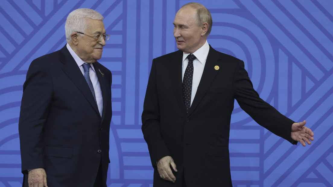 Abbás en reunión con Putin: Los palestinos nunca abandonarán Gaza y Cisjordania