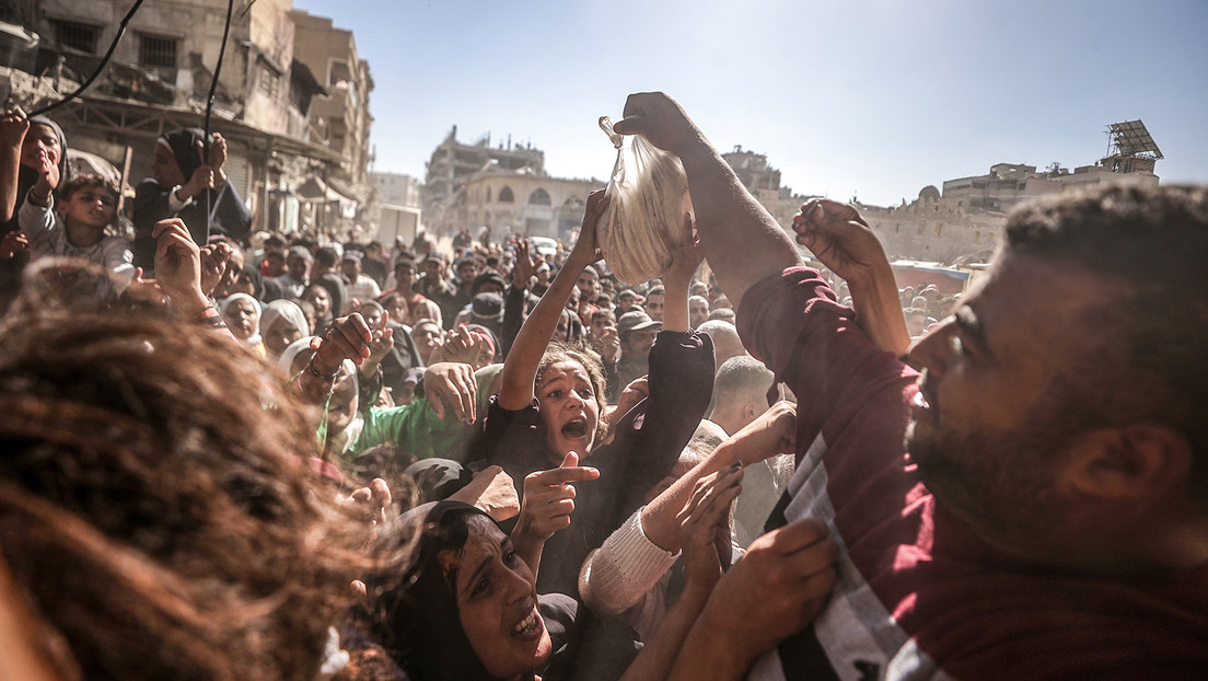 VIDEO: El hambre se adueña de los habitantes de Gaza