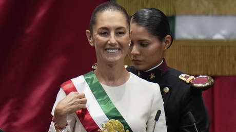 "No les voy a defraudar": Claudia Sheinbaum asume la presidencia de México