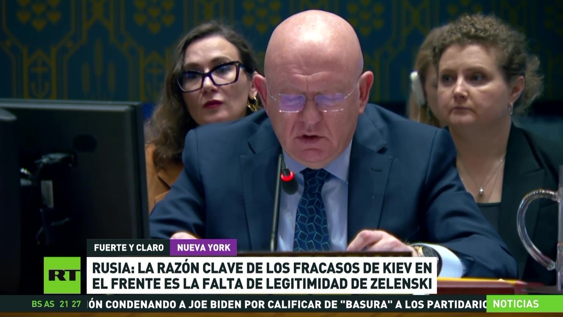 Rusia: La razón clave de los fracasos de Kiev en el frente es la falta de legitimidad de Zelenski