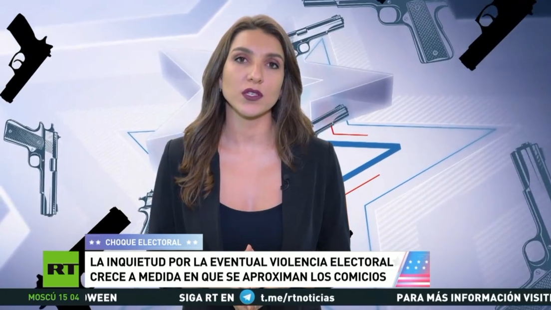 La inquietud por la eventual violencia electoral crece a medida en que se aproximan las elecciones en EE.UU.