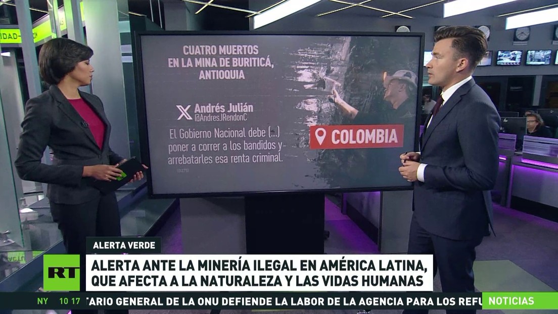 Alerta ante la minería ilegal en América Latina que afecta a la naturaleza y las vidas humanas