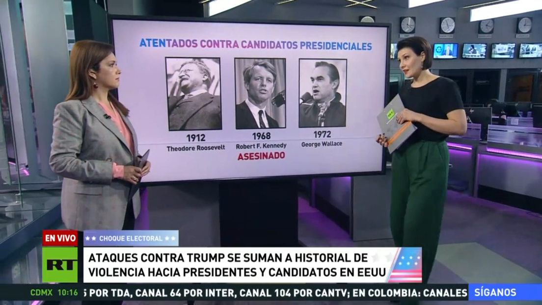 Ataques contra Trump se suman a historial de violencia hacia presidentes y candidatos en EE.UU.