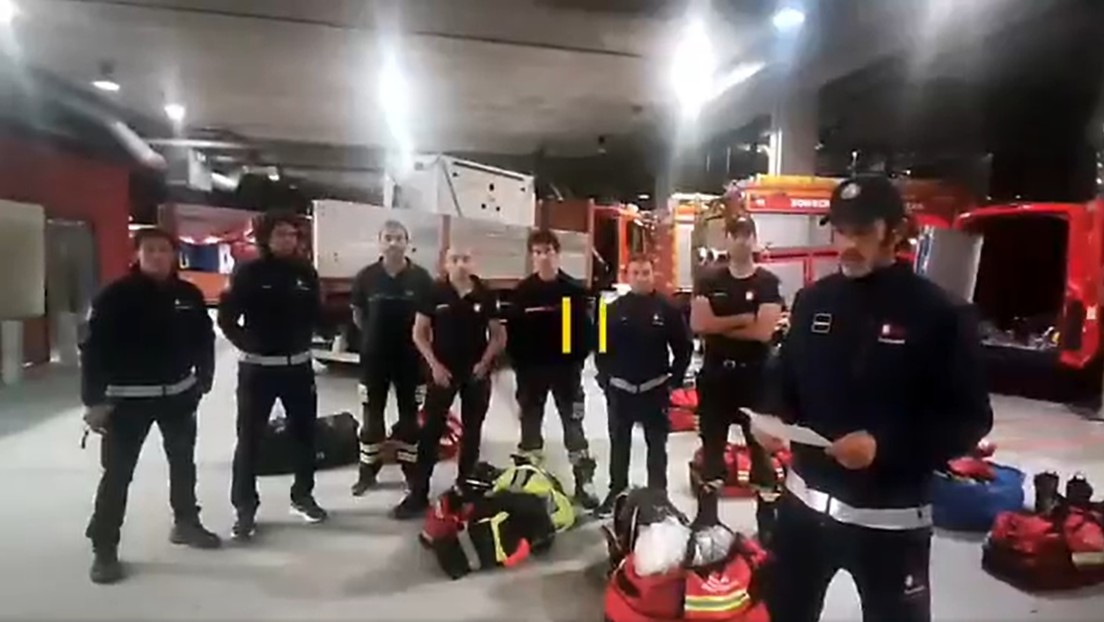 VIDEO: Bomberos de Bilbao dicen que se les impide ir y ayudar a Valencia