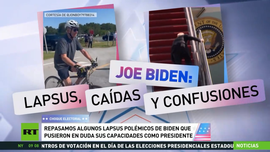 Repasamos algunos lapsus polémicos de Biden que pusieron en duda sus capacidades como presidente