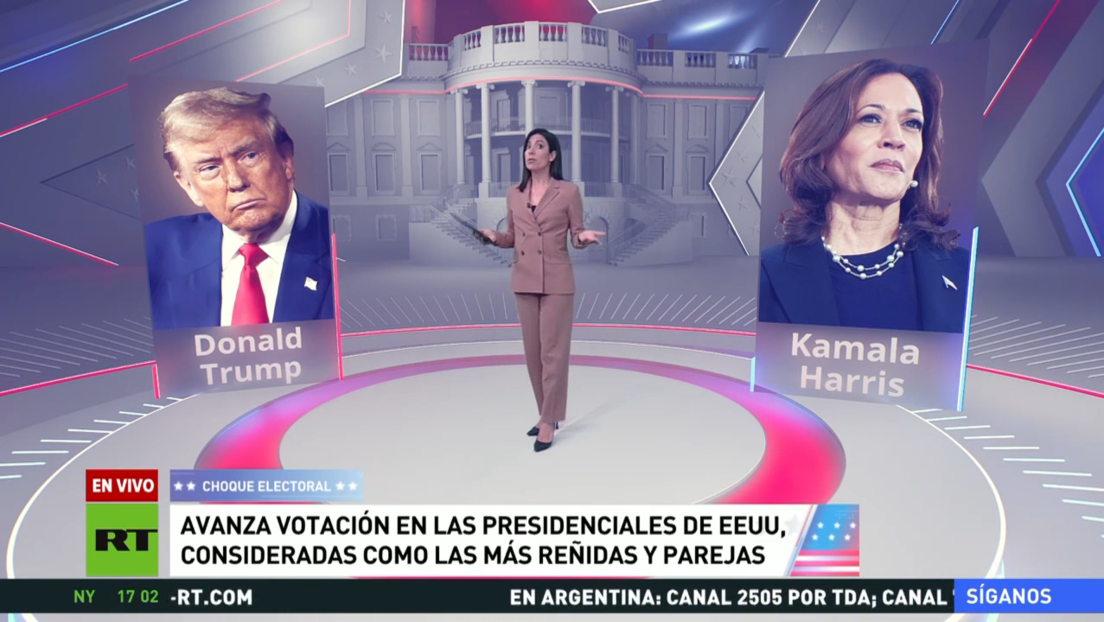 Se espera un resultado muy ajustado en las presidenciales de EE.UU., inclusive en los estados bisagra