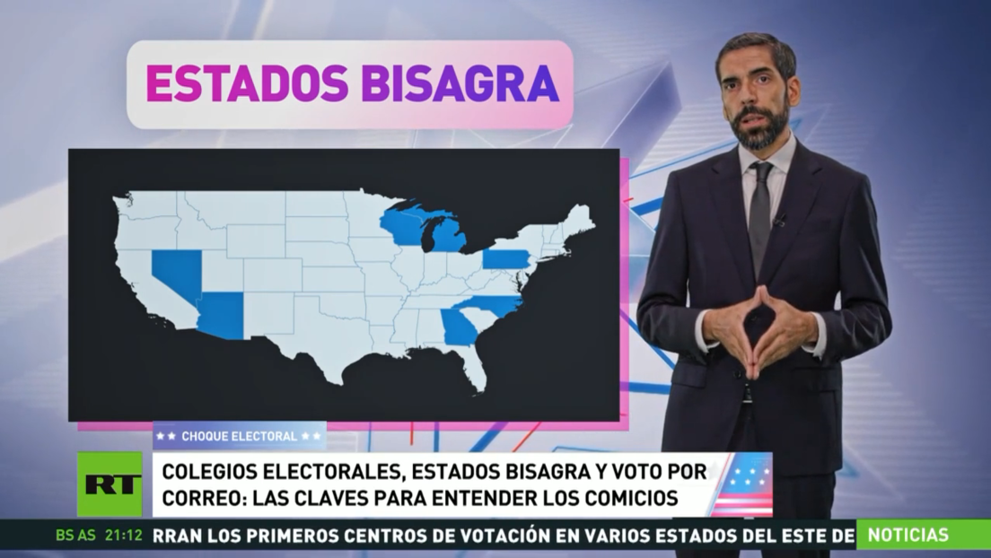 Colegios electorales, estados bisagra y voto por correo: las claves para entender los comicios en EE.UU.