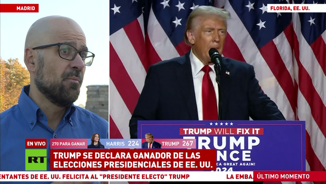 Periodista tras victoria de Trump: "El conflicto entre Rusia y Ucrania sí va a poder tomar otro cariz"